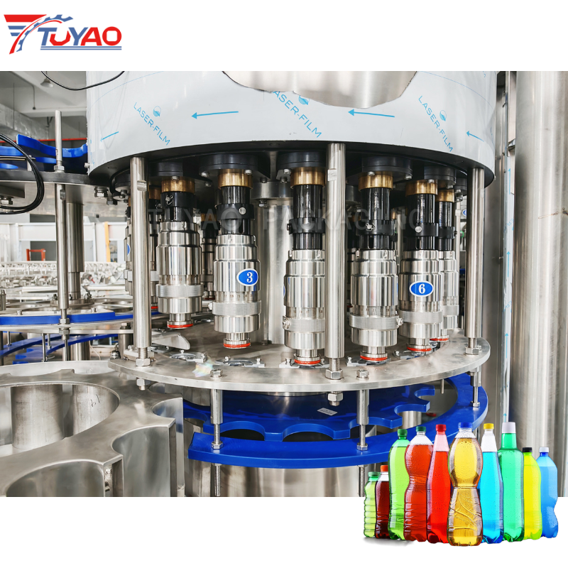 26000BPH Automatic 3-in-1 Carbonated Soft Drink Filling Machine

