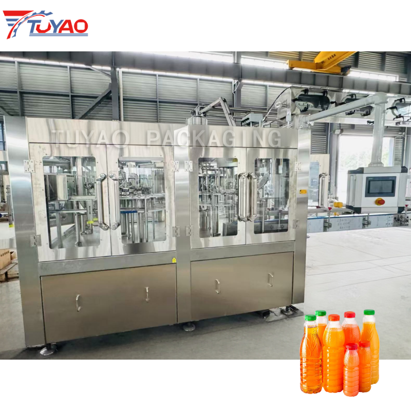 6000BPH Automatic PET Bottle Juice Filling Machine
