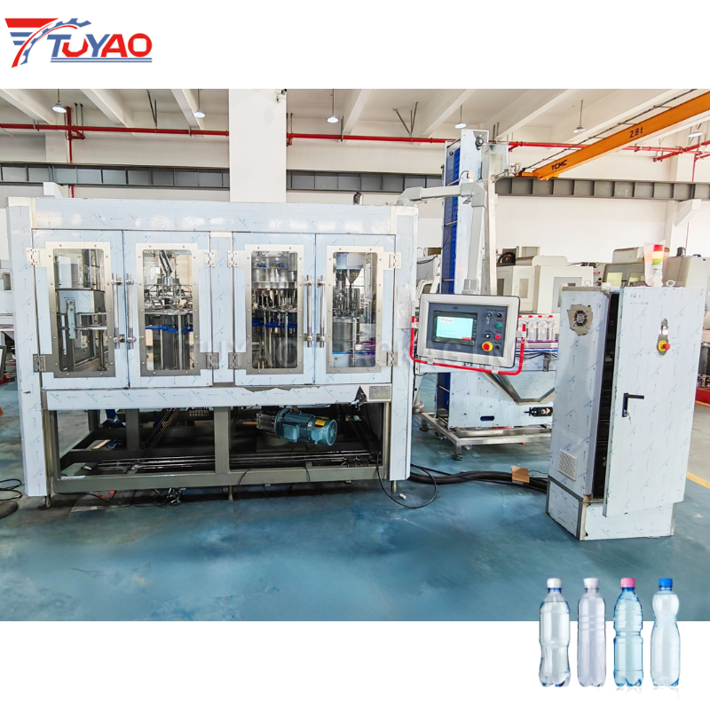 5000BPH Automatic 3-in-1 PET Bottle Carbonated Soft Drink Filling Machine
