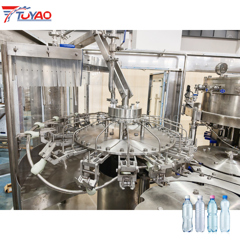 5000BPH Automatic 3-in-1 PET Bottle Carbonated Soft Drink Filling Machine
