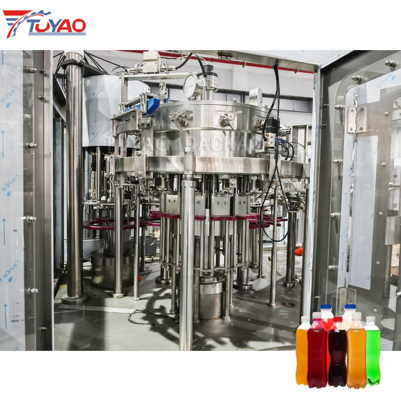 3500BPH Automatic PET Bottle Carbonated Soft Drink Filling Machine

