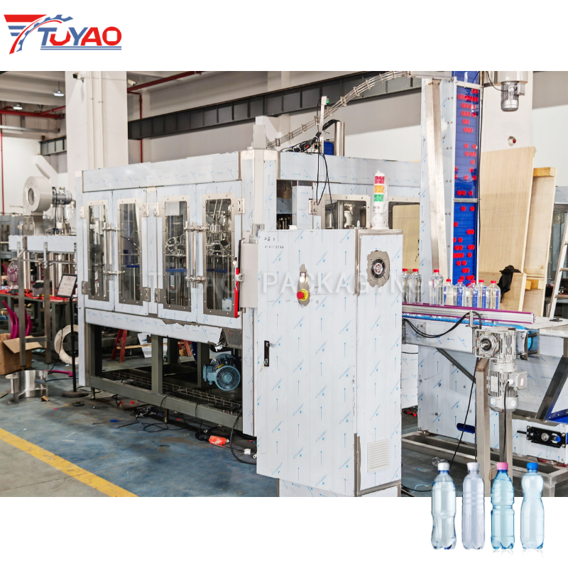 5000BPH Automatic 3-in-1 PET Bottle Carbonated Soft Drink Filling Machine
