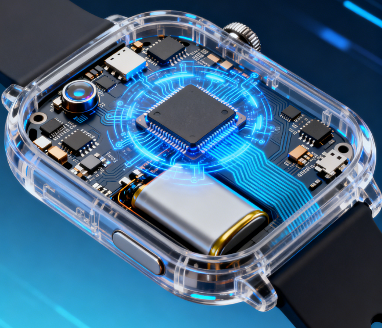 Princípio de Hardware do Relógio Inteligente