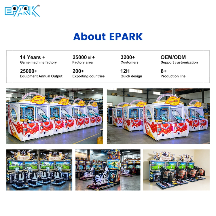 Fabricante de máquinas de jogos de tiro comerciais | EPARK