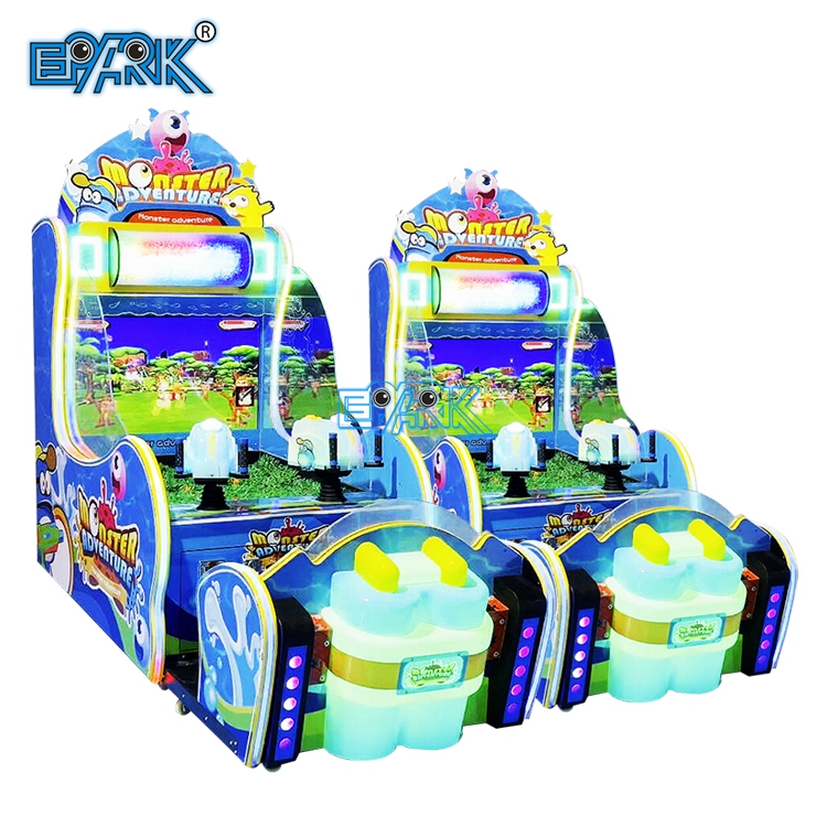 Kids Water Shooting Game Machine Amusement Coin Operated Machine