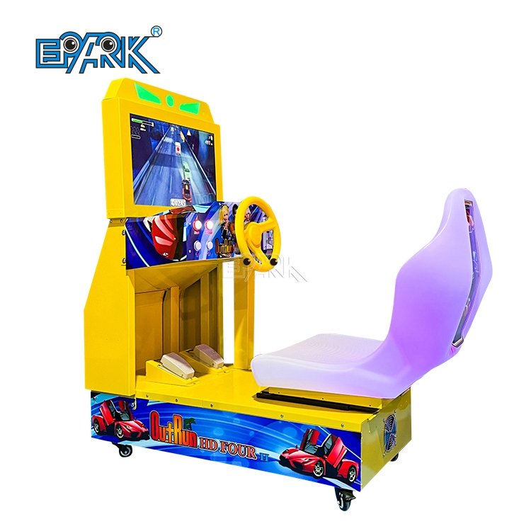 Uşaqlar üçün Sürüş Məşq Avtomobil Arcade Maşını Sıxışdırıcı Sistem Hərəkətli Sıxışdırıcı Sürüş Oyunu