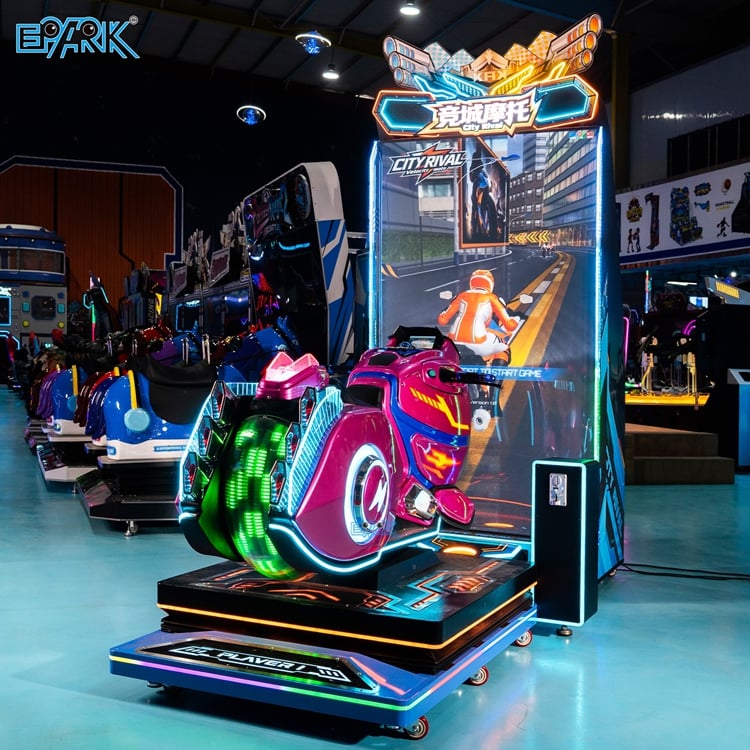 Motorcycle Racing Simulator Machine for Entertainment Centers