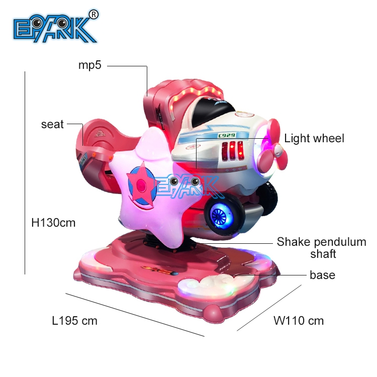 Eğlence Parkı Oyun Makinesi Arcade Oyun Para İşleyen Kiddie Ride