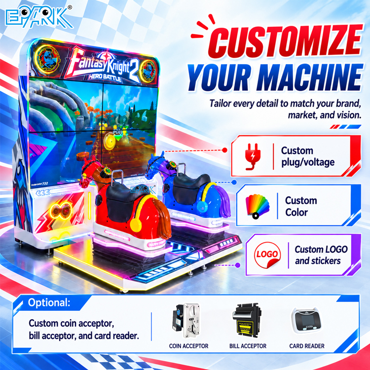 FEC'ler İçin Motosiklet Yarışı Arcade Makinesi