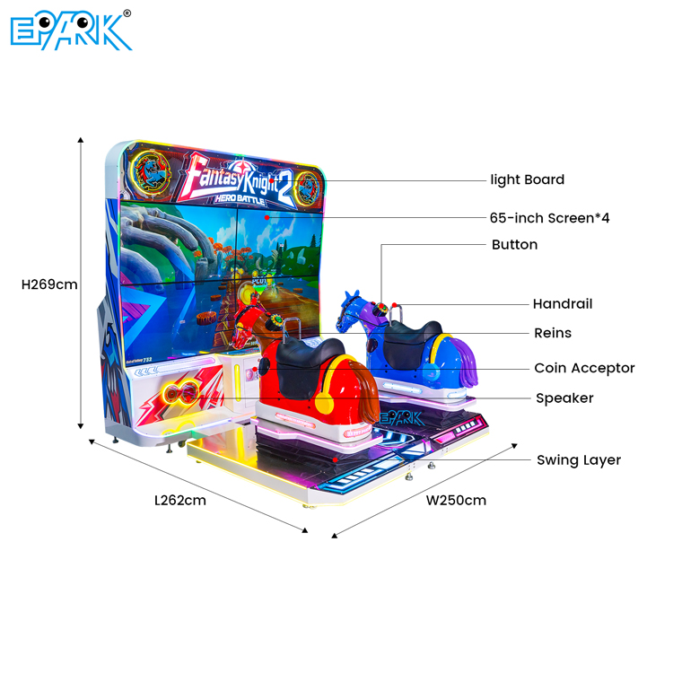 FEC'ler İçin Motosiklet Yarışı Arcade Makinesi