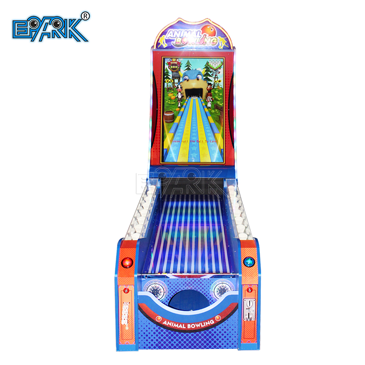 Amusement Park Animal Bowling Arcade Redemption Video Game
