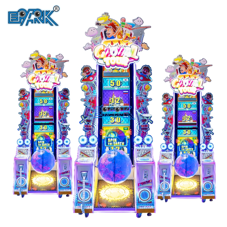 Para ile Çalışan Eğlence Oyunu Arcade Gezi Kazanç Bilet Oyun Makinesi