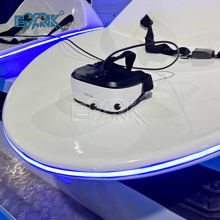 VR Слайд Два Місця Симулятор 9D Віртуальна Реальність Кінотеатр
