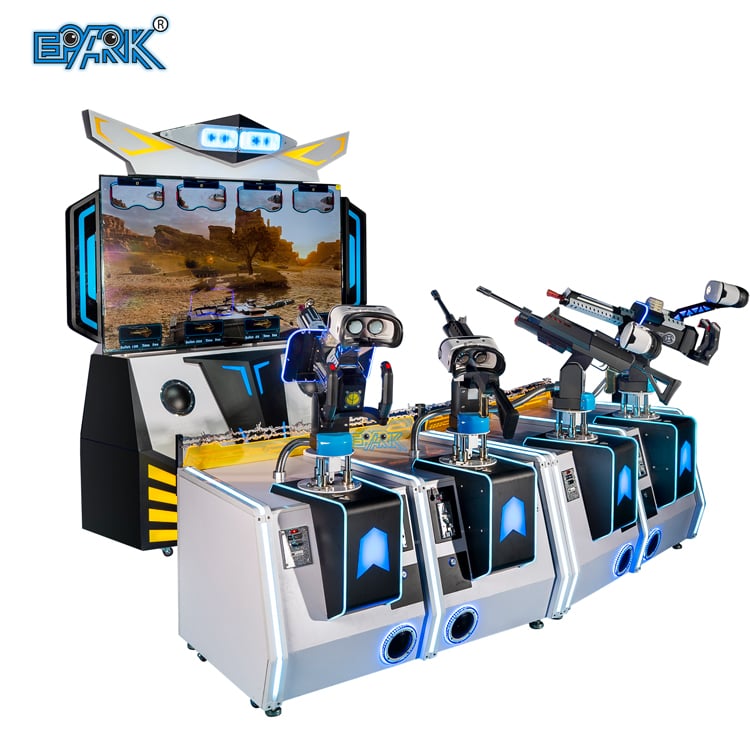 VR Interaktívne arcade hry Virtuálna realita strelba hra Viacerí hráči Vr strelba simulator
