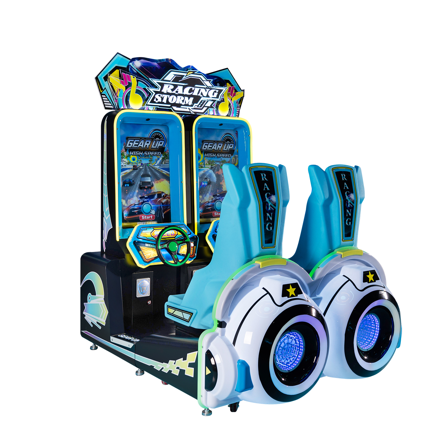 Rennspiel-Automatenmaschine Münzbetriebener Arcade-Fahrzeugsimulator