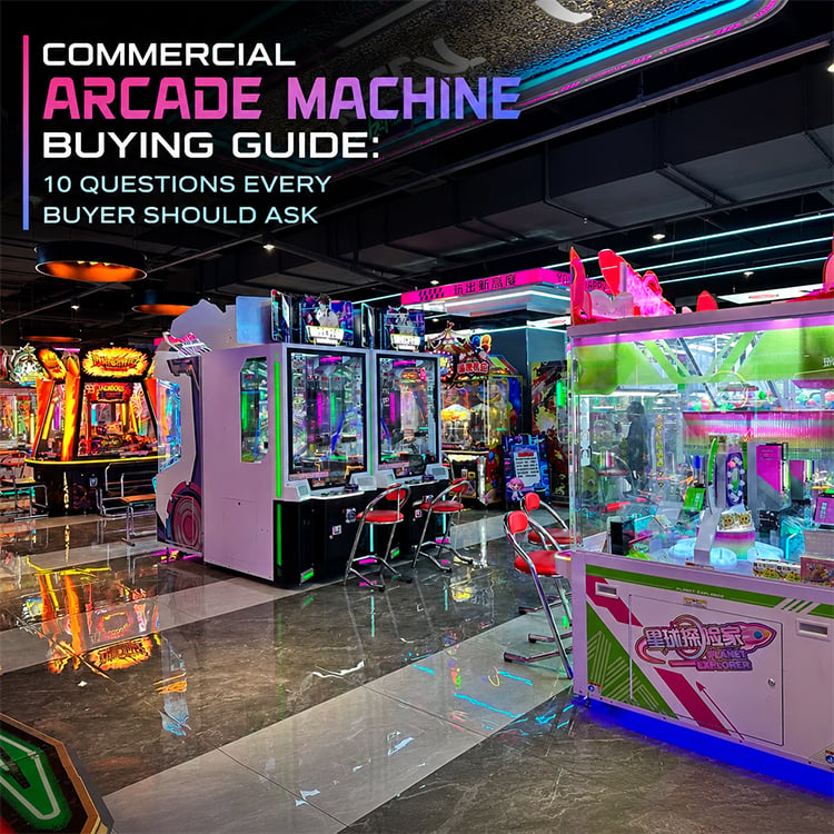 Guida all'acquisto di macchine da arcade commerciali: 10 domande che ogni acquirente dovrebbe porre