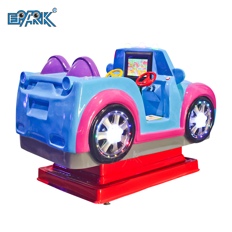 Car Racing Kiddie Rides Swing Ride on Machine Kids Game Machine