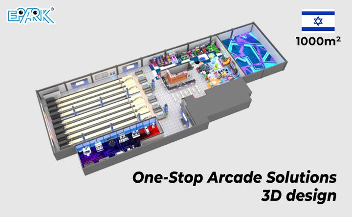 1000m² Israël Entertainment Center Project