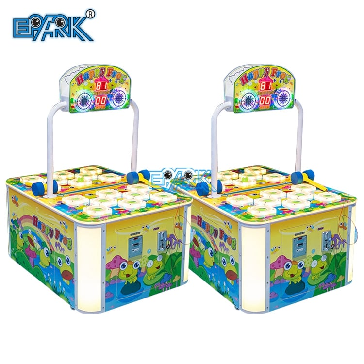 Amusement Machine Hitting Frog Jump Arcade Game Machine