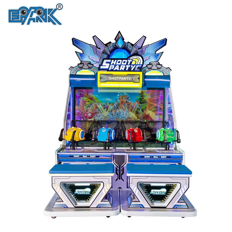 Coin Operated Theme Park Water Shooting Arcade Game Machine