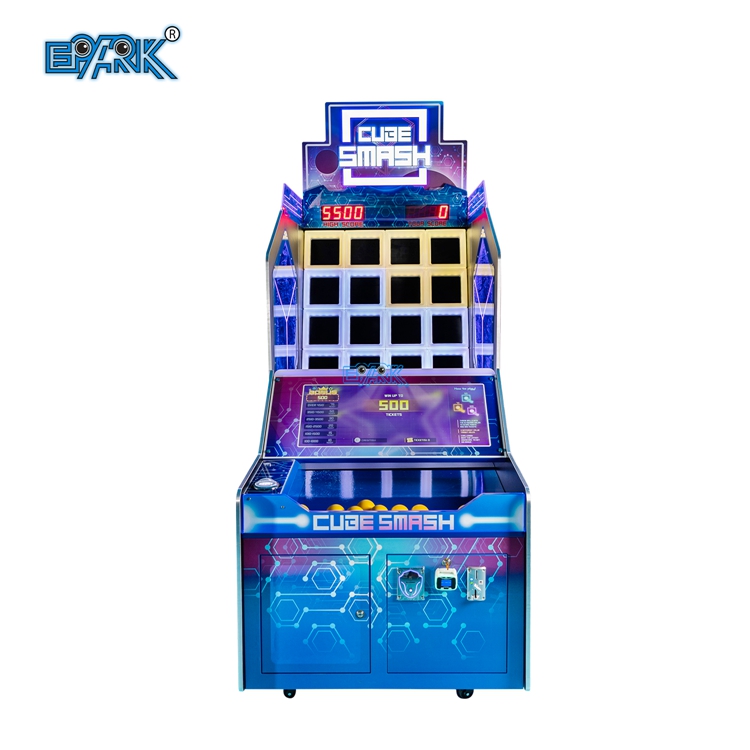 Cube Smash Throwing Ball Game Machine Ticket Redemption Game Machine