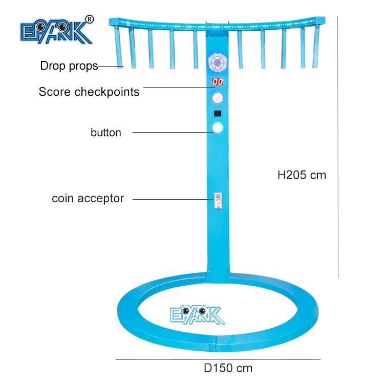 Electric Catch Stick Game Machine Falling Stick Game Machine