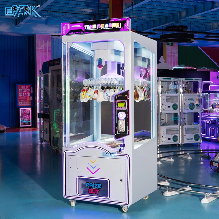 Coin Operated Clip Prize Game Machine for Arcades