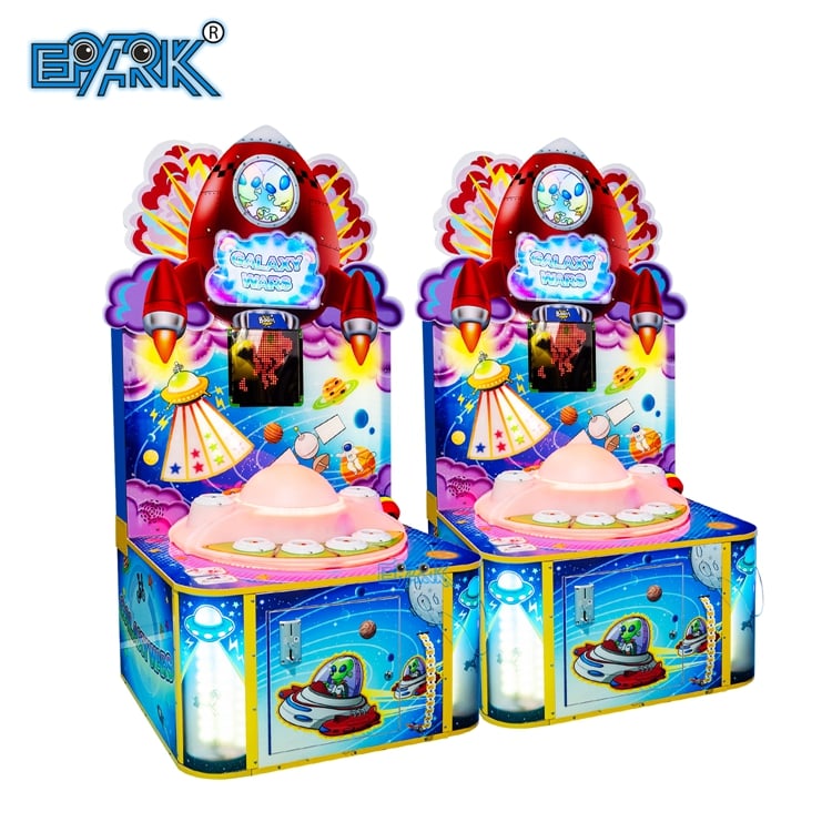 Çocuklar İçin Hammer Vurmalı Hamster Madeni Para İşleyen Whack a Mole Arcade Oyun Makinesi