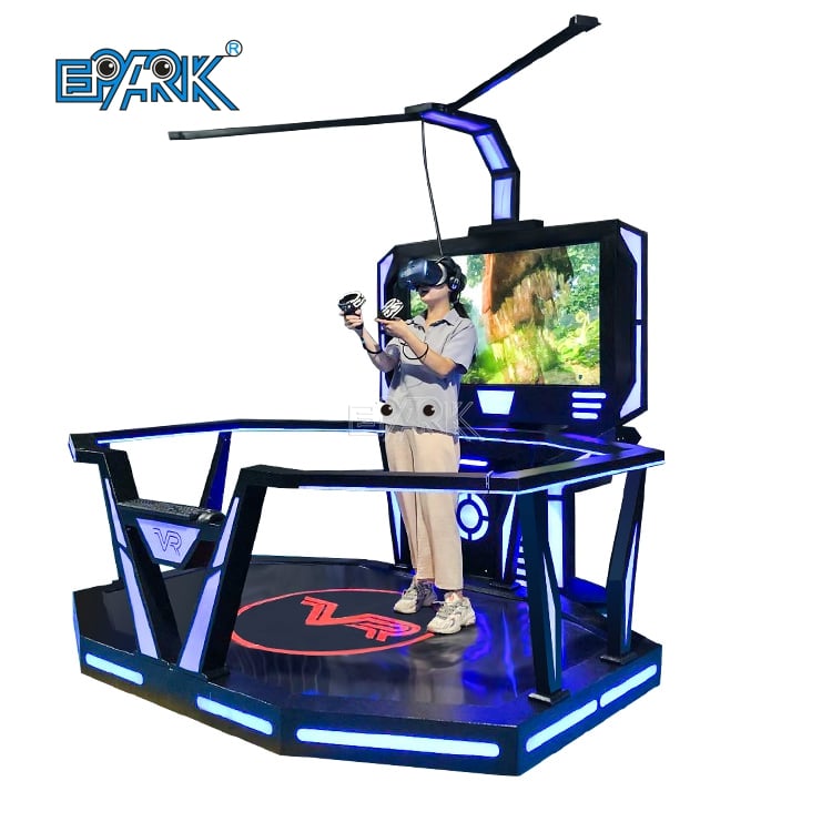 Walking Platform 9d Vr Game Machine Shooting Simulator