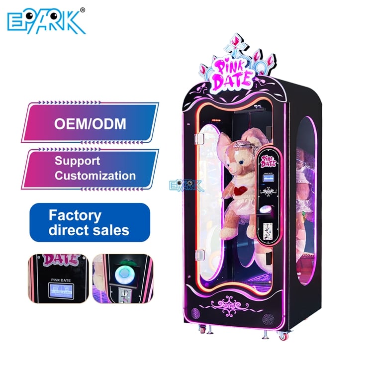 Pink Date Cut Prize Scissors Gift Machine