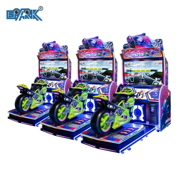 Vnútorná zábava, minciové operované herné automaty simulátor jazdy Dynamic Moto Game Machine