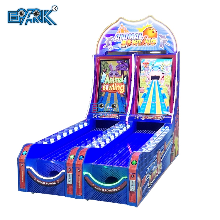 Double Player Animal Bowling Machine Ticket Redemption Game Machine
