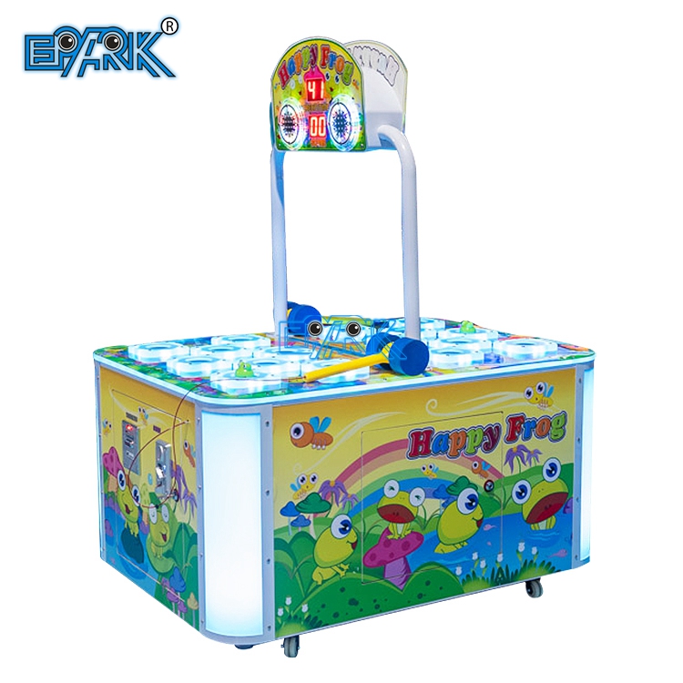 Amusement Machine Hitting Frog Jump Arcade Game Machine