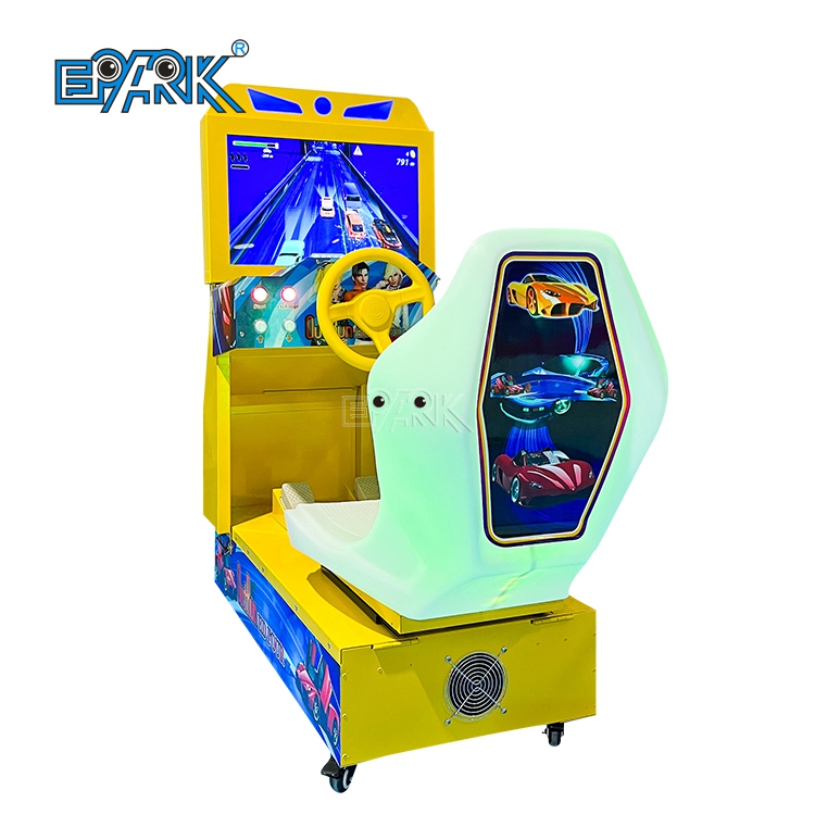 Uşaqlar üçün Sürüş Məşq Avtomobil Arcade Maşını Sıxışdırıcı Sistem Hərəkətli Sıxışdırıcı Sürüş Oyunu