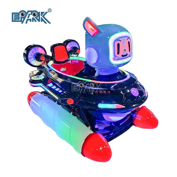 Coin Operated Kiddie Car Rides Amusement Park Plastic Kiddie Ride