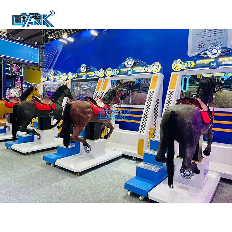 Horse Racing Coin Operated Arcade Machine Carnival Booth Game