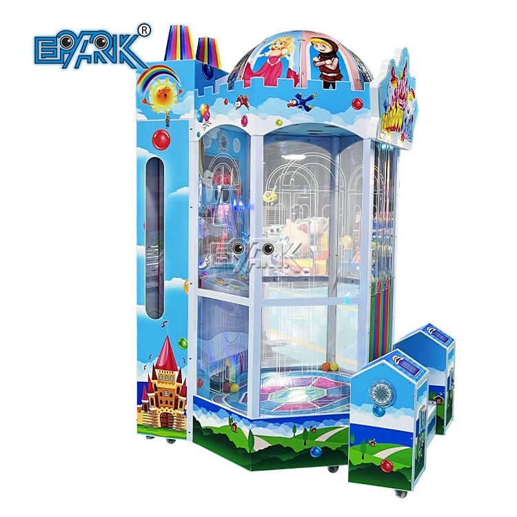 Rainbow Castle Throwing Ball Ticket Arcade Game