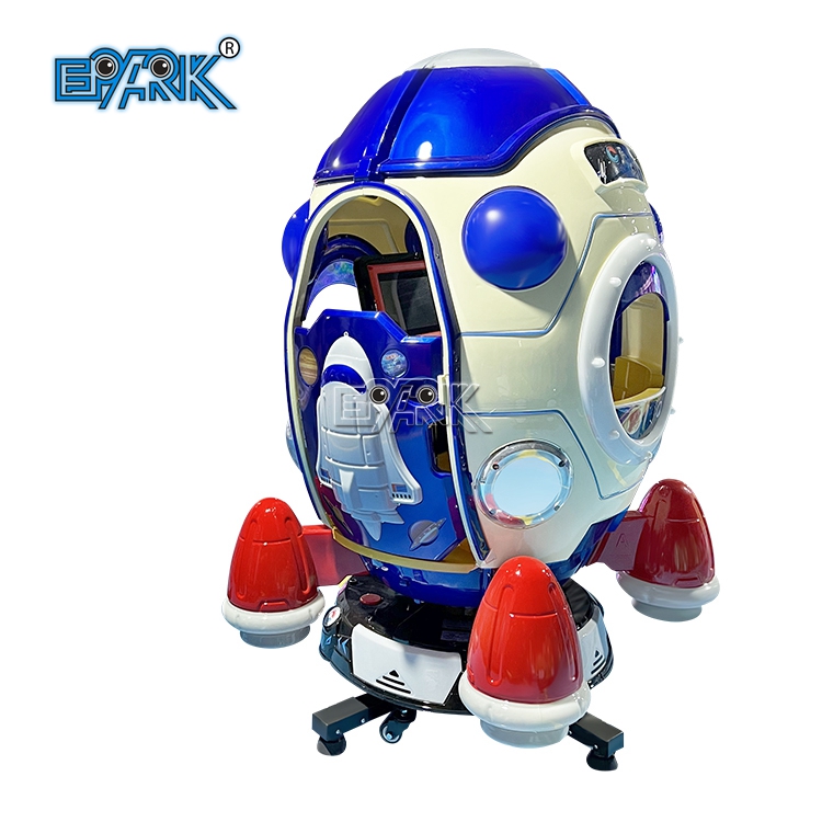 Arcade Games Airplane Rocket Coin Operated Kiddie Rides