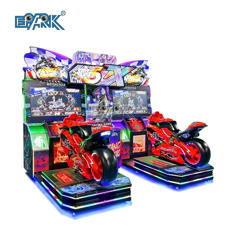 Innen Motorradfahrzeug Videospiel Münzbetriebene Arcade Spiele