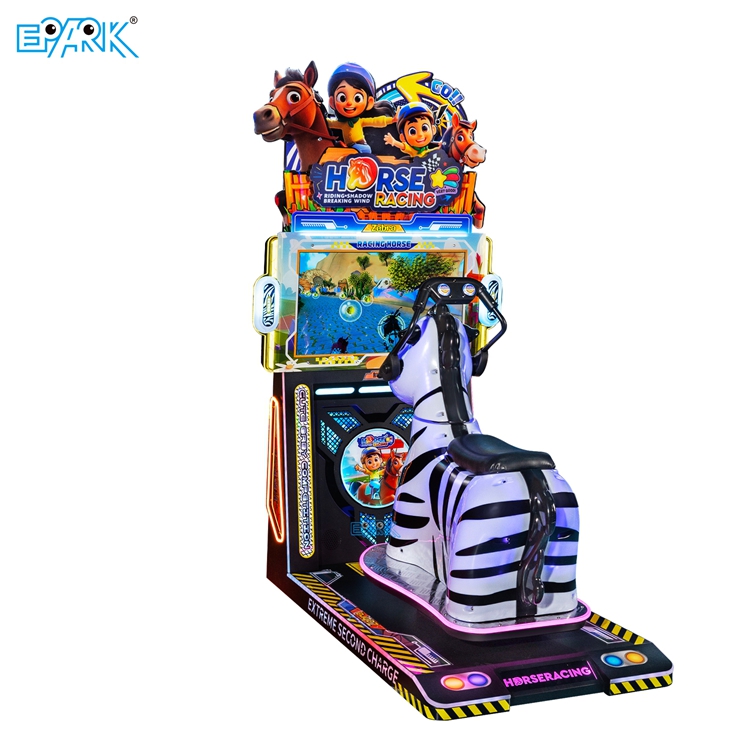 Coin Operated Horse Racing Game Machine for Arcades
