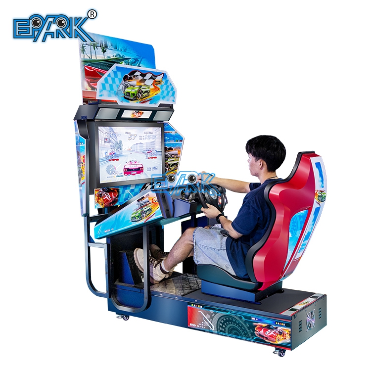 32 Zoll Bildschirm Rennsimulator Überholen Rennspiel Arcade-Spiele Arcade-Maschine
