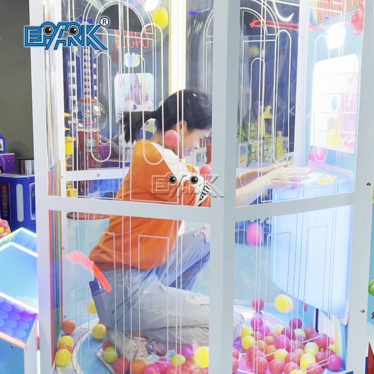 Rainbow Castle Throwing Ball Ticket Arcade Game
