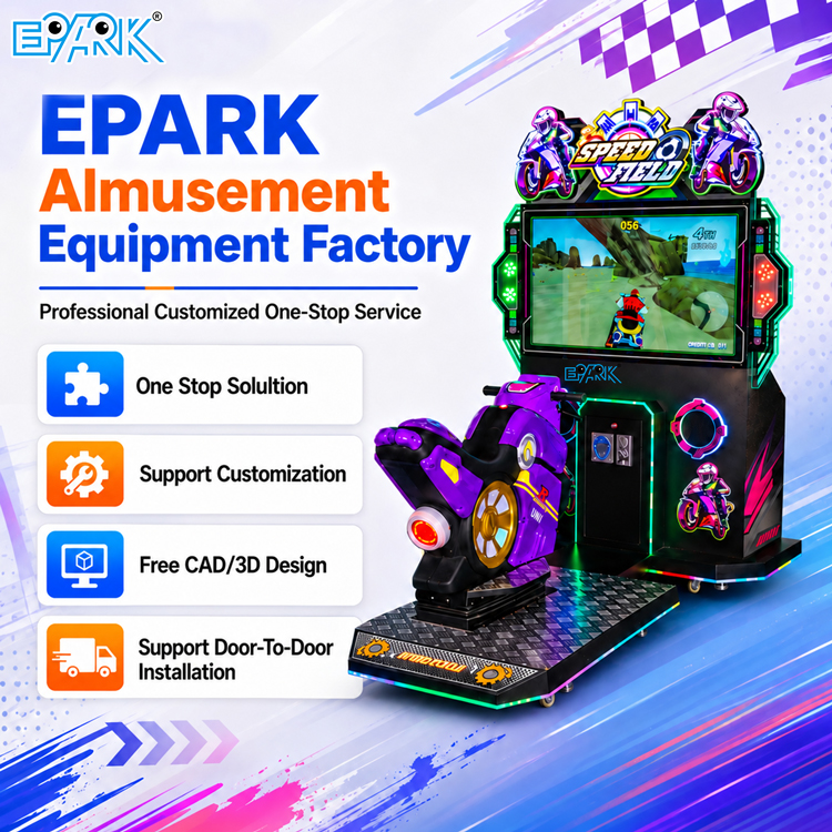 Motorcycle Racing Arcade Machine for FECs