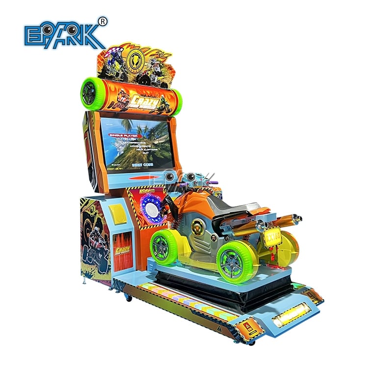 Mesin Video Game Simulator Kereta Balap Dengan Gerakan Penuh Dan Penggerak Empat Roda