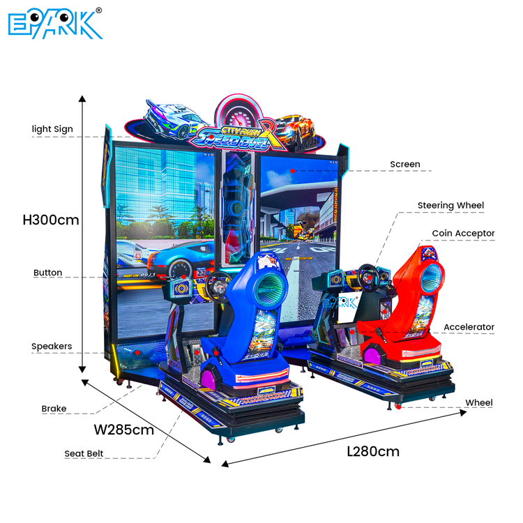 City Rush Speed Duel Racing Arcade Machine | EPARK