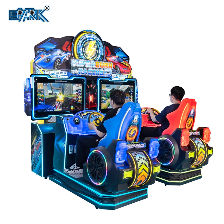 Münzbetriebene Rennspiel-Arcade-Maschine