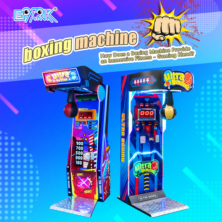 How Does a Boxing Machine Provide an Immersive Fitness - Gaming Blend?