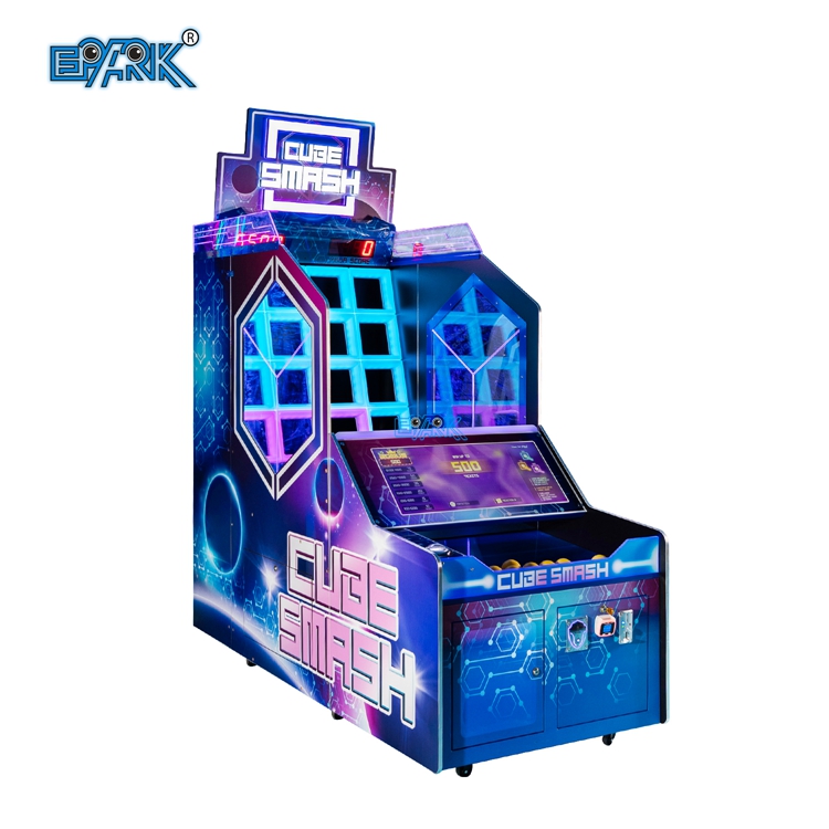 Cube Smash Throwing Ball Game Machine Ticket Redemption Game Machine