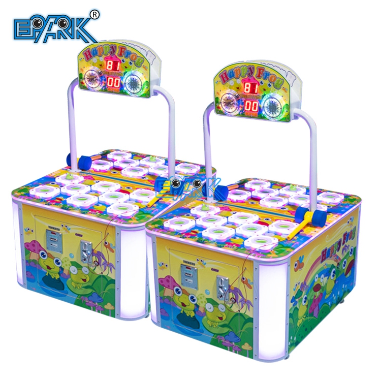 Amusement Machine Hitting Frog Jump Arcade Game Machine