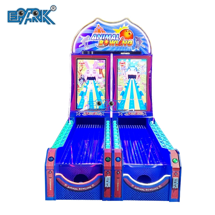 Double Player Animal Bowling Machine Ticket Redemption Game Machine
